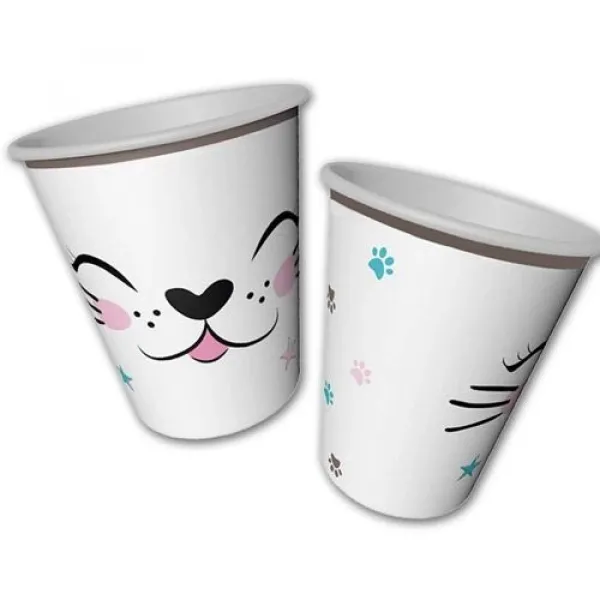 Miss Cat Kedi Bardak (8 adet)