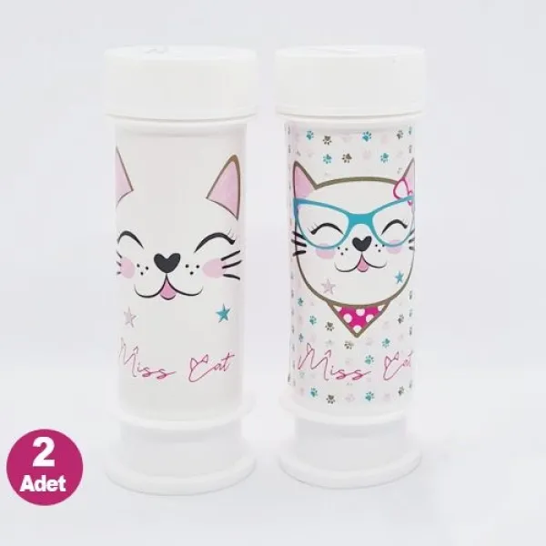 Miss Cat Kedi Köpük Baloncuk (2 Adet)
