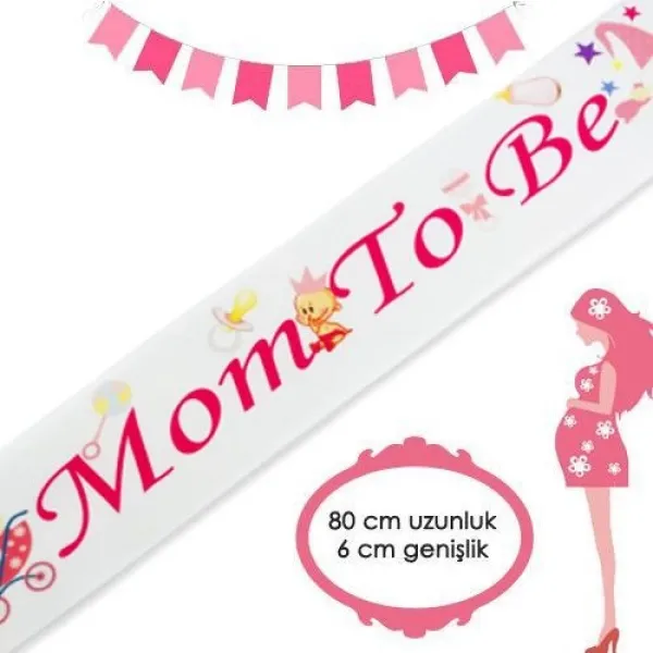 Mom To Be (Anne Oluyorum Kuşak) Pembe
