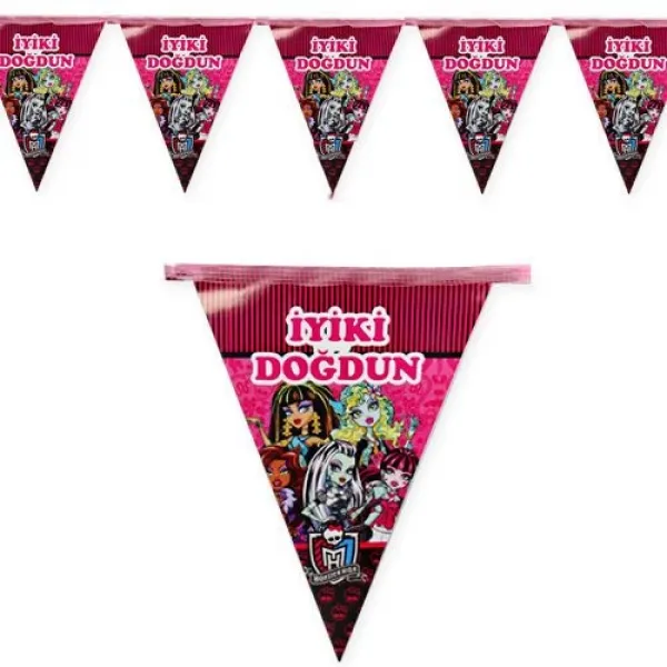 Monster High Bayrak Süs (2 m.)