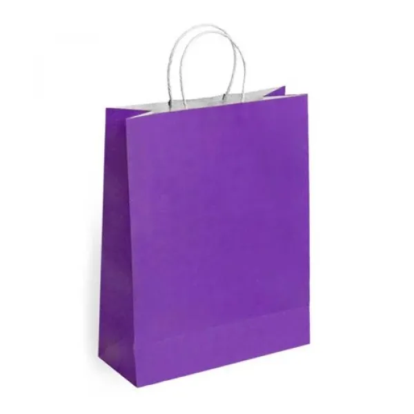 Mor Hediye Çantası 18x24 cm