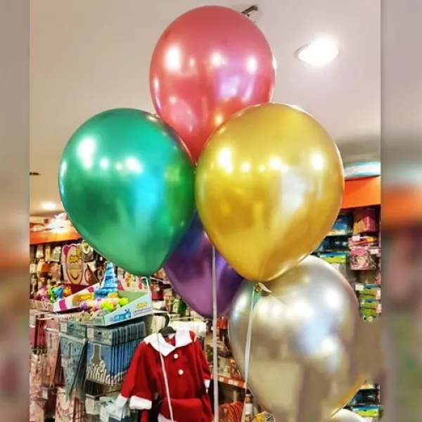 Mor Krom Balon 5 Adet (30 cm)