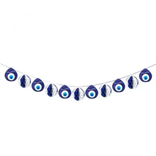 Nazar Boncuklu Maşallah Petek Süs (4 m.)