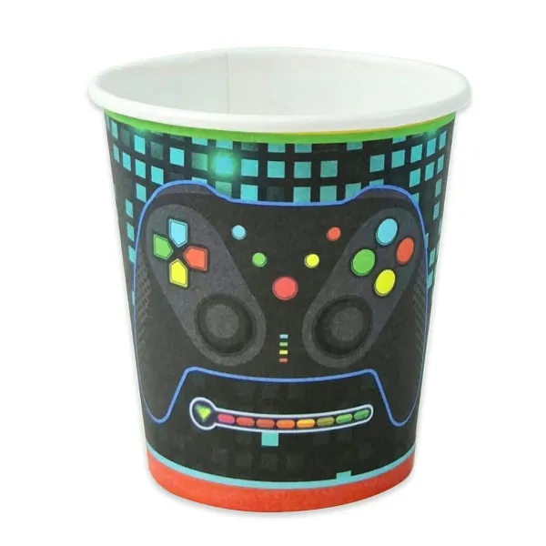 Oyun Konsolu Karton Bardak (8 Adet)