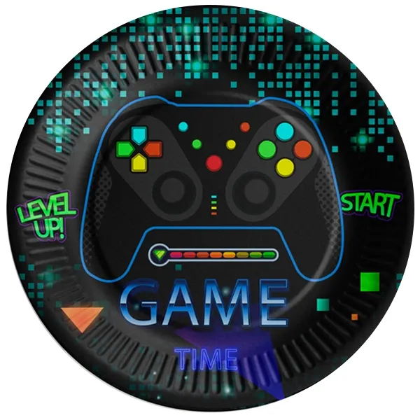 Oyun Konsolu Karton Tabak (8 adet)