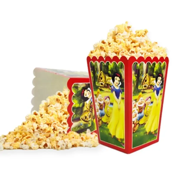 Pamuk Prenses ve Yedi Cüceler Mısır Kutusu 8 Adet