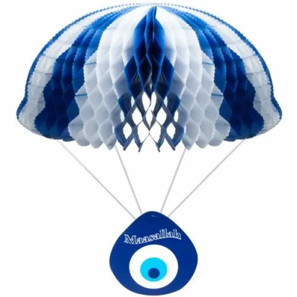 Paraşüt Şeklinde Petek Sünnet Süsü (35x18 cm)