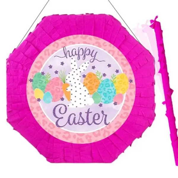 Paskalya Bayramı Happy Easter Pinyata 42 cm + Sopası