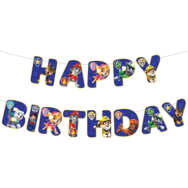 Paw Patrol Happy Birthday Yazısı (170 cm)