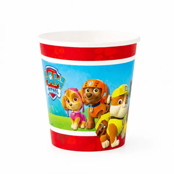 Paw Patrol Karton Bardak (8 Adet)
