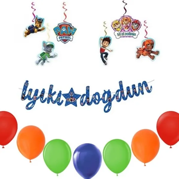 Paw Patrol Parti Malzemeleri Seti Ekonomik