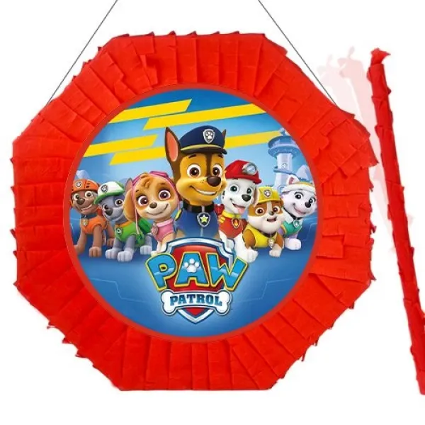 Paw Patrol Pinyata 42 cm + Sopası