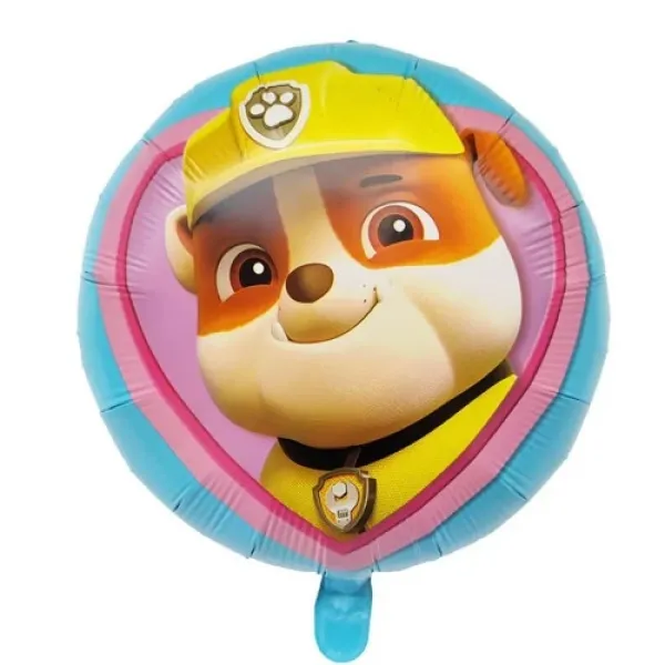 Paw Patrol Rubble Folyo Balon 45 cm