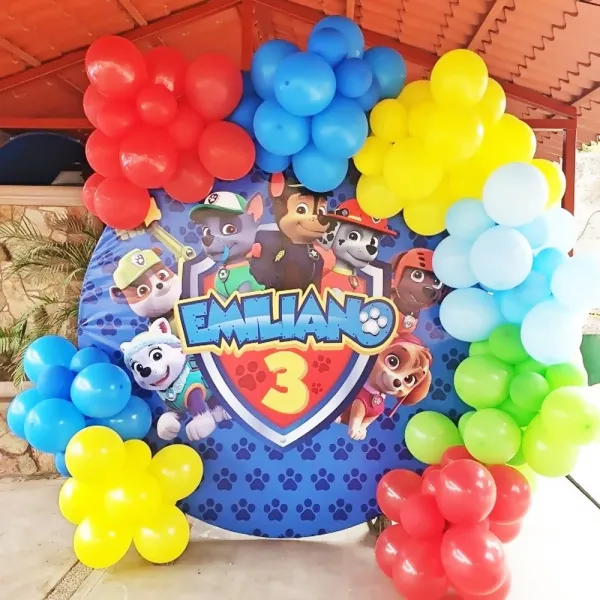 Paw Patrol Temalı Balon Zinciri