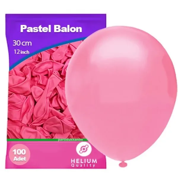 Pembe Balon 100 Adet