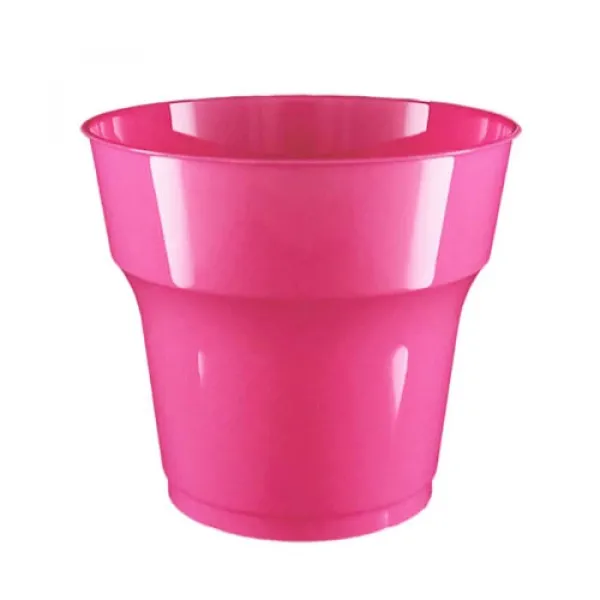 Pembe Plastik Bardak Lüks (25 adet)