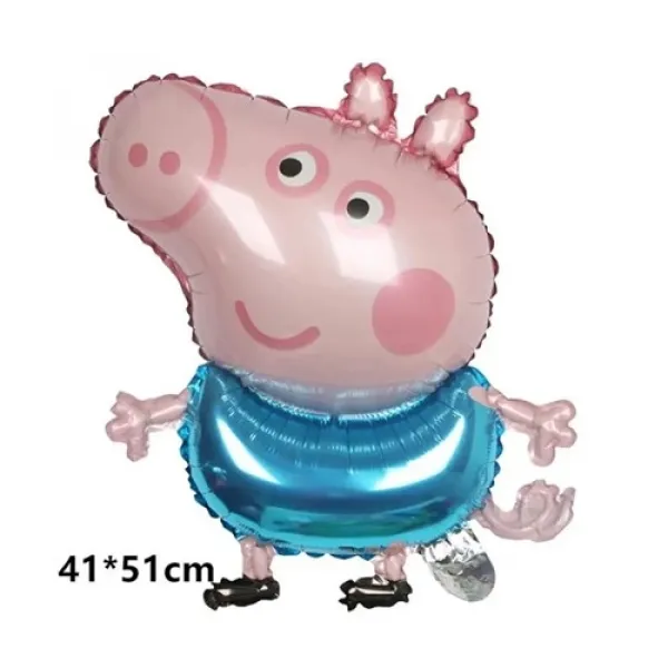 Peppa Pig Ailesi Folyo Folyo Balon Seti 4lü