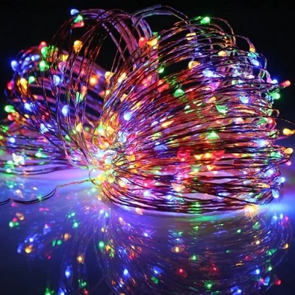 Peri Led ışık (10 metre) Rengarenk