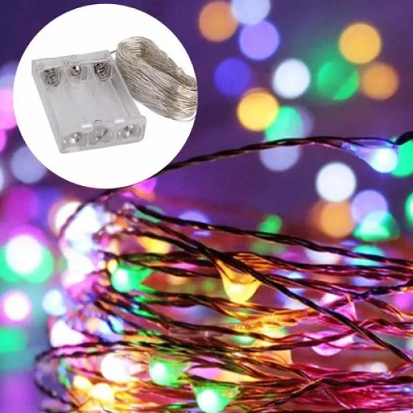 Peri Led ışık (10 metre) Rengarenk