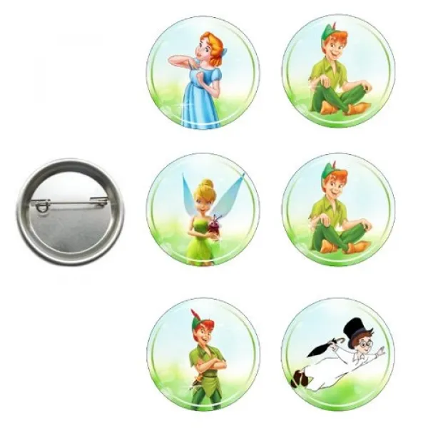Peter Pan Parti Rozeti 6 adet