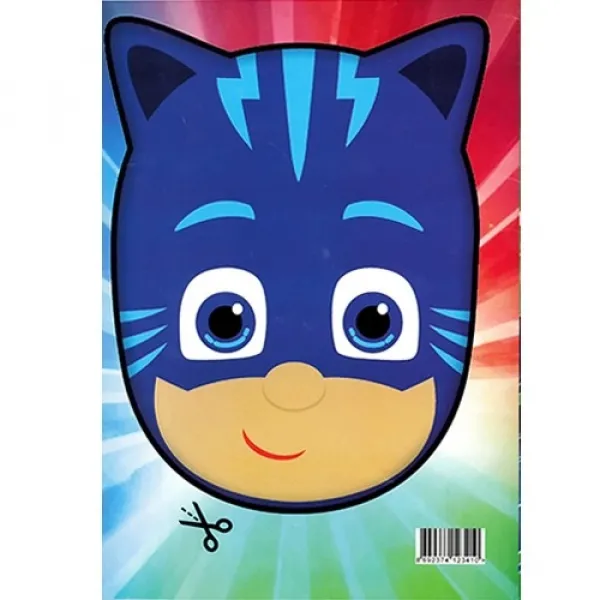 16 Sayfa Pijamaskeliler Boyama Kitabı Stickerlı 1 Adet