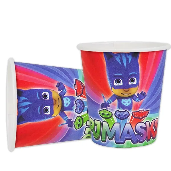 Pijamaskeliler Karton Bardak 8 Adet