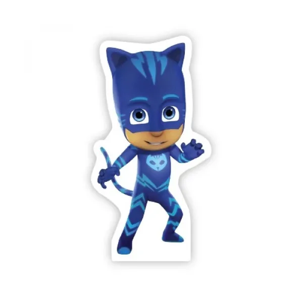 Pijamaskeliler Kedi Çocuk Ayaklı Pano 33x18 cm 1 adet