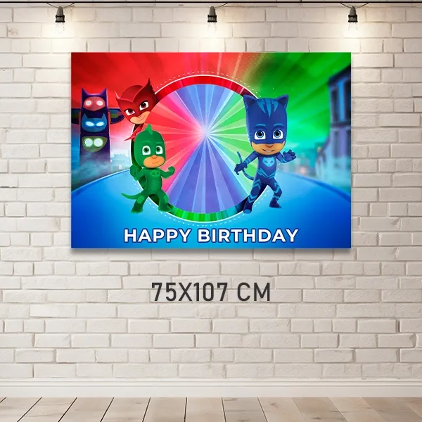 Pijamaskeliler Kişiye Özel Parti Afişi (75x107 cm)