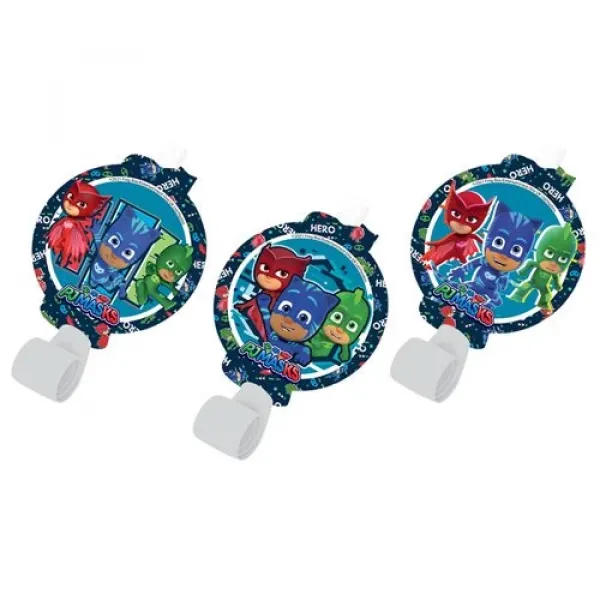 Pijamaskeliler Parti Düdüğü (6 Adet)