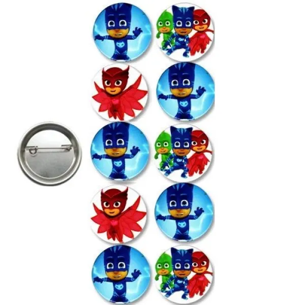 Pijamaskeliler Parti Rozeti (10 adet)