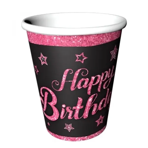 Pink Star Bardak 8 Adet