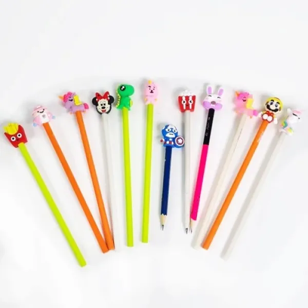 Pinyata İçi Karışık Figürlü Kalem Başlıkları 10 adet