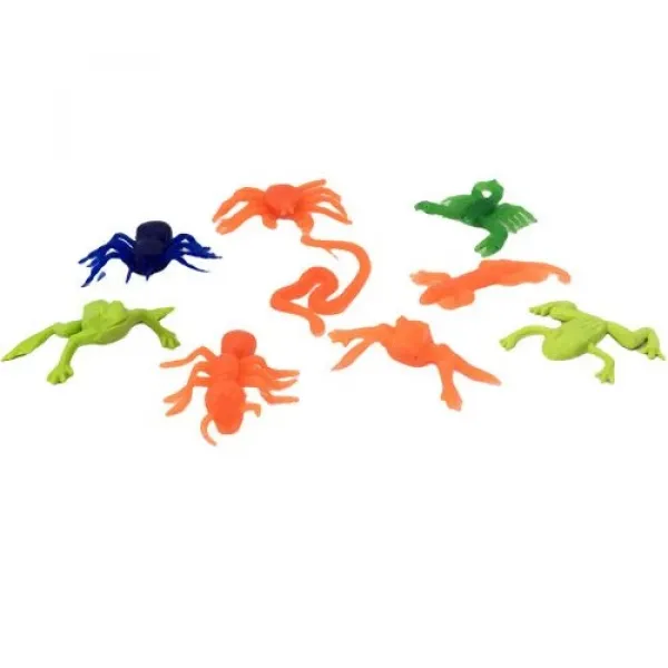 Pinyata İçi Renkli Böcek ve Sürüngenler 10 adet