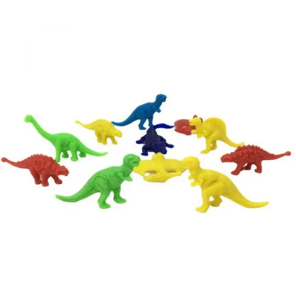 Pinyata İçi Renkli Dinozorlar 10 Adet