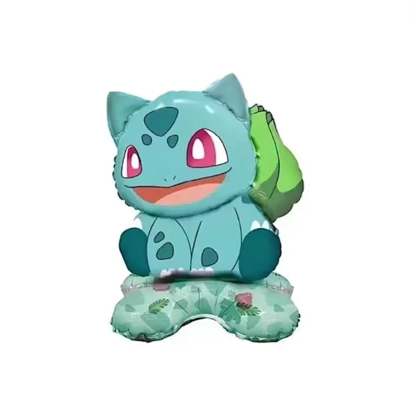 Pokemon Ayaklı Bulbasaur Folyo Balon (33x48) cm