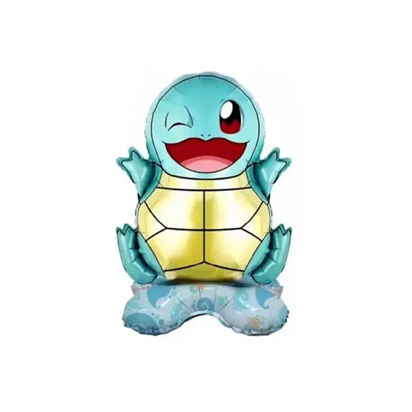 Pokemon Ayaklı Squirtle Folyo Balon (53x39) cm