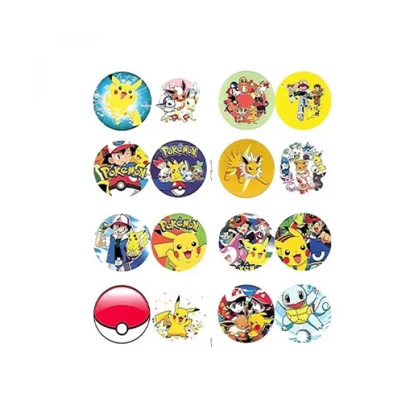 16 Sayfa Pokemon Boyama Kitabı Stickerlı 1 Adet