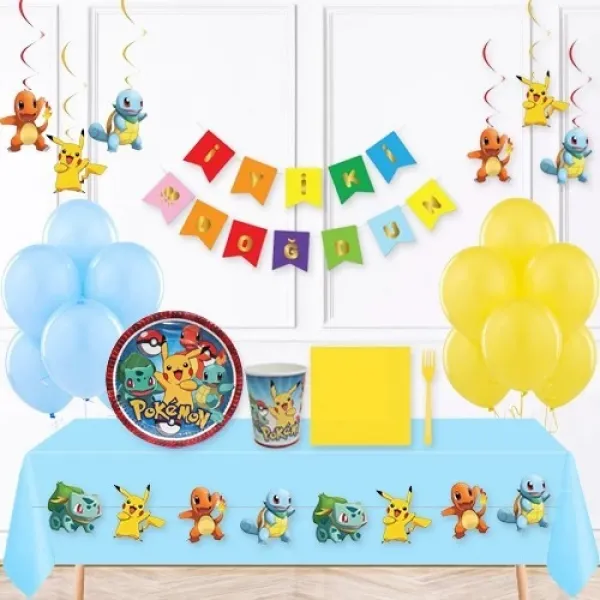 Pokemon Parti Seti (16 Kişilik)