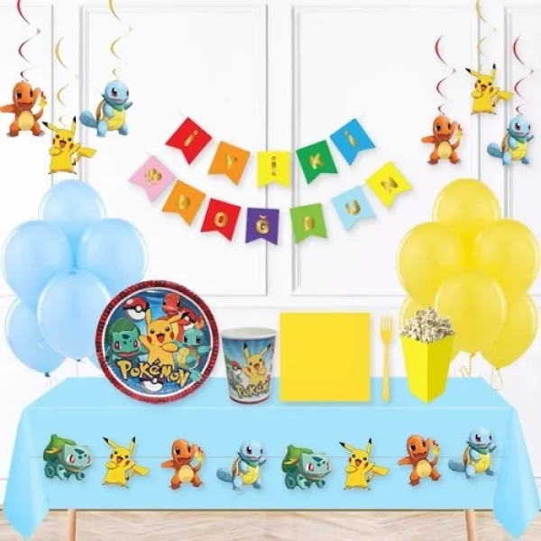 Pokemon Parti Seti (24 Kişilik)