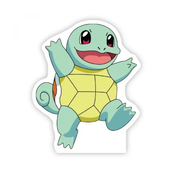 Pokemon Squirtle Ayaklı Pano 34x28 cm