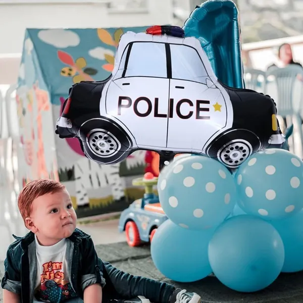 Polis Arabası Folyo Balon (78x60 cm)