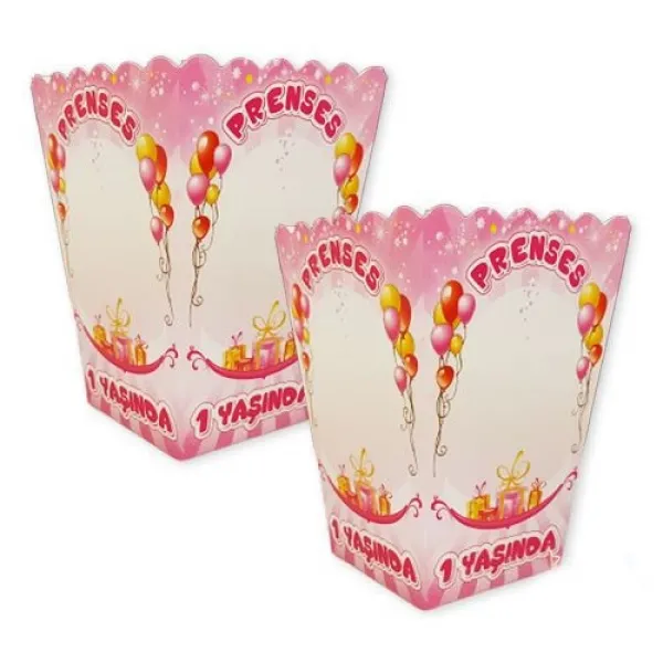 Prenses 1 Yaşında Mısır Kutusu (8 Adet)