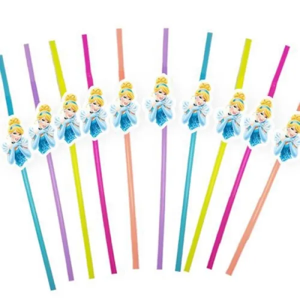 Prenses Sindirella Artistik Pipet 10 Adet