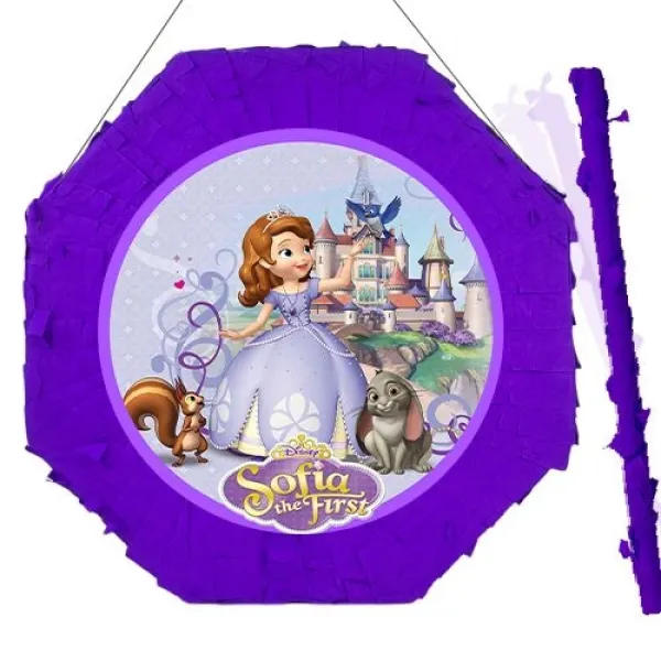 Prenses Sofia Pinyata 42 cm + Sopası