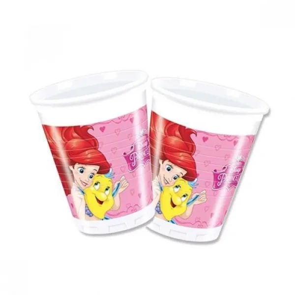 Prensesler Bardak (8 Adet)