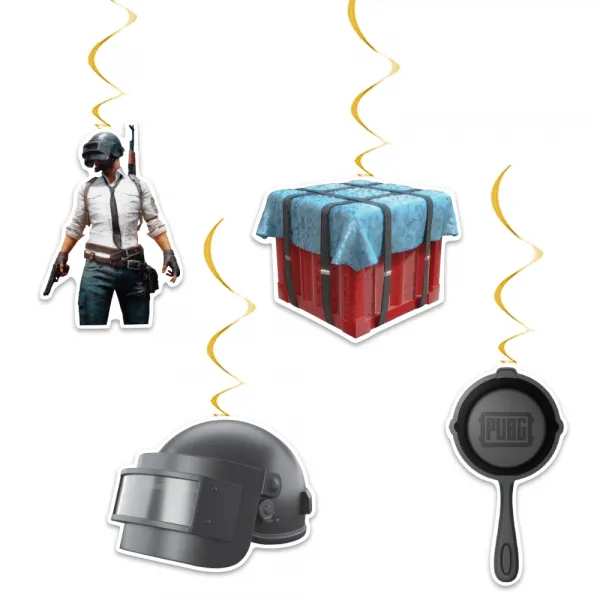 Pubg Asmalı Tavan Süsü (4 Adet)