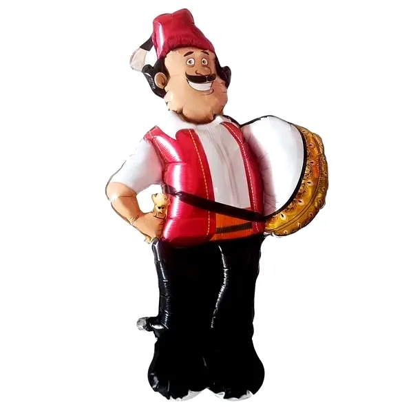 Ramazan Davulcusu Folyo Balon (119x77 cm)