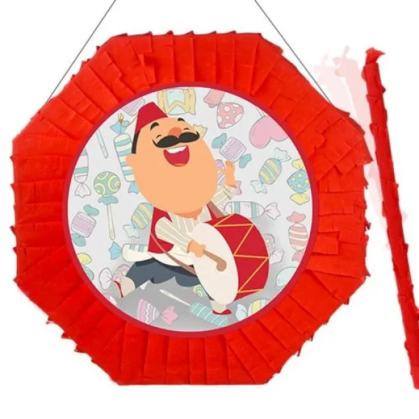 Ramazan Davulu Pinyata 42 cm + Sopası