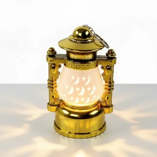 Ramazan Led ışıklı Kandil Dekor (15 cm - 1 Adet)