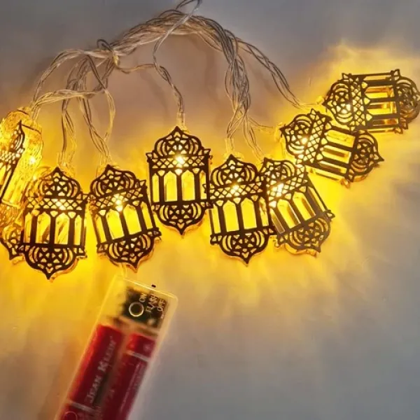 Ramazan Metal Kandil Led ışık (2 metre)